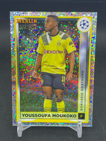 2022 TOPPS MERLIN - SPARKLE REFRACTOR - Y. MOUKOKO - #33 - #'D/150