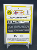 2022 TOPPS MERLIN - SPARKLE REFRACTOR - Y. MOUKOKO - #33 - #'D/150