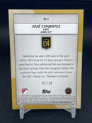 2023 TOPPS - GOLD - KITCORE - J. CIFUENTES - #KC-2 - #'D/10