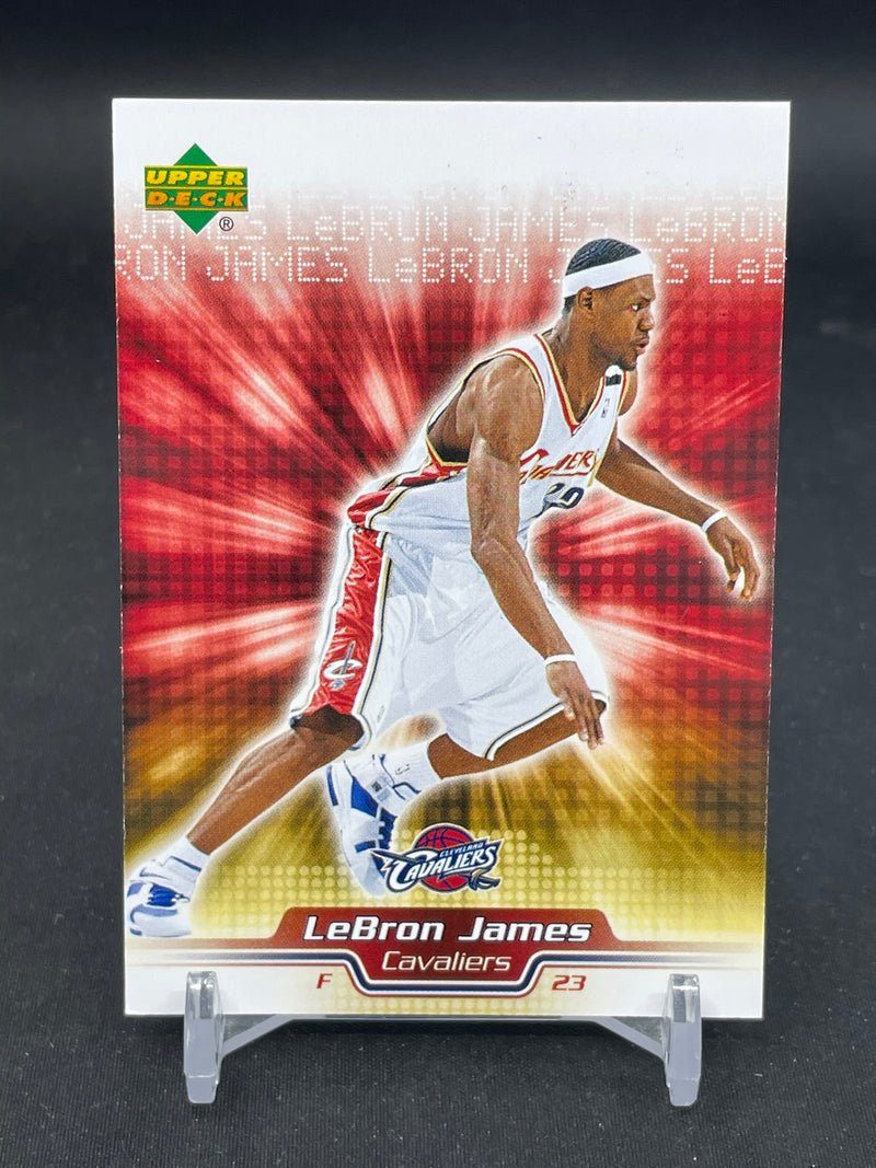 2005 UPPER DECK LEBRON JAMES COLLECTION - SINGLES - SELECT YOUR CARD