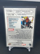 2023 UPPER DECK MARVEL PLATINUM - TEAL WAVE - NIGHT THRASHER - #196 - #'D/799