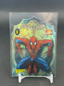 1997 FLEER SKYBOX MARVEL COMICS WIZARDS - DIE CUT - SPIDER-MAN -