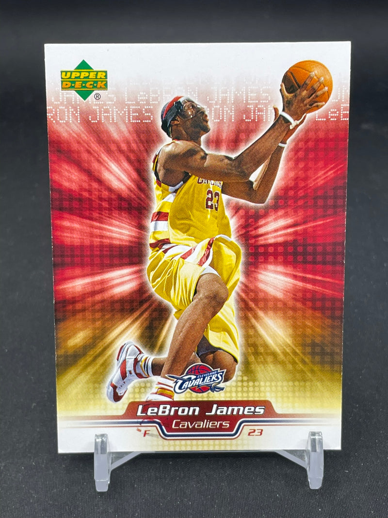2005 UPPER DECK LEBRON JAMES COLLECTION - SINGLES - SELECT YOUR CARD