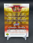 2005 UPPER DECK LEBRON JAMES COLLECTION - SINGLES - SELECT YOUR CARD