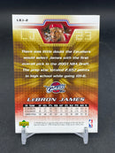 2005 UPPER DECK LEBRON JAMES COLLECTION - SINGLES - SELECT YOUR CARD