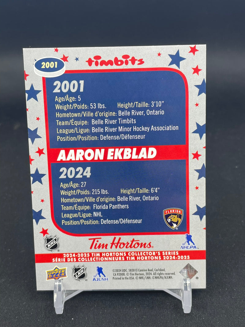 2024 UPPER DECK TIM HORTONS - TIMBITS - A. EKBLAD -