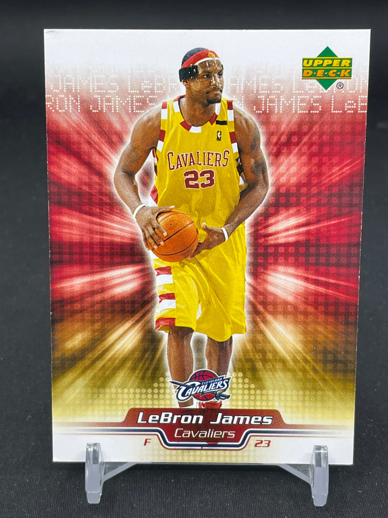 2005 UPPER DECK LEBRON JAMES COLLECTION - SINGLES - SELECT YOUR CARD