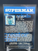 1996 WIZARD DC COMICS - SUPERMAN -