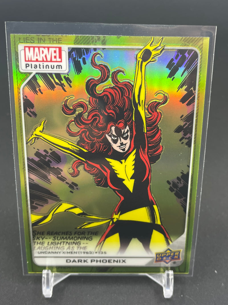 2023 UPPER DECK MARVEL PLATINUM - YELLOW RAINBOW - SINGLES - SELECT YOUR CARD
