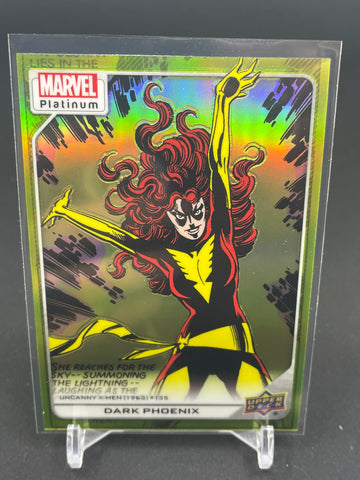 2023 UPPER DECK MARVEL PLATINUM - YELLOW RAINBOW - SINGLES - SELECT YOUR CARD