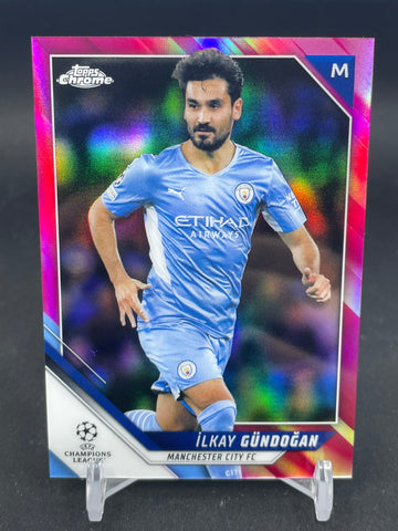 2021 TOPPS CHROME - PINK REFRACTOR - I. GUNDOGAN - #41 - #'D/175