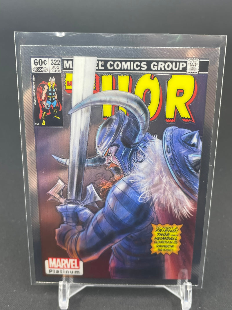 2022 UPPER DECK MARVEL PLATINUM - COVER VARIANT - SELECT YOUR CARD