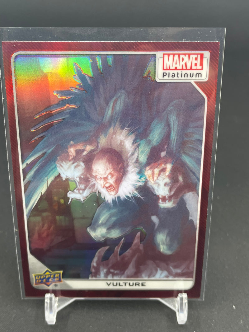 2023 UPPER DECK MARVEL PLATINUM - RED RAINBOW - SINGLES - SELECT YOUR CARD