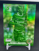 2022 TOPPS STAIUM CLUB CHROME - GREEN PRISM - F. ISSAHAKU - #52 - #'D/199 - RC