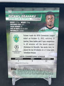 2022 TOPPS STAIUM CLUB CHROME - GREEN PRISM - F. ISSAHAKU - #52 - #'D/199 - RC