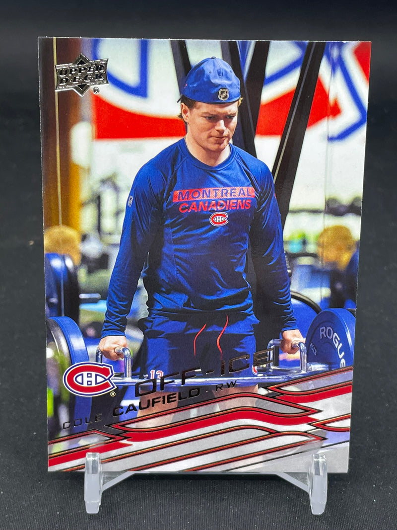2026 UPPER DECK SERIES ONE - OFF-ICE - C. CAUFIELD -