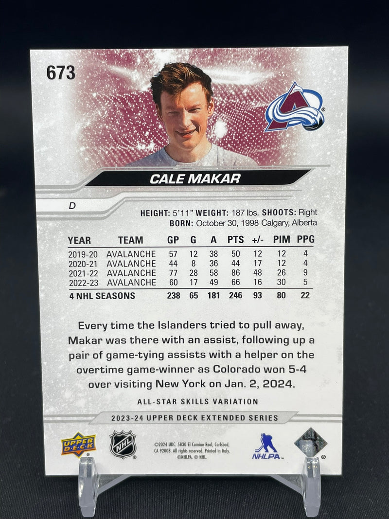 2023 UPPER DECK EXTENDED SERIES - ALL-STAR SP - C. MAKAR -