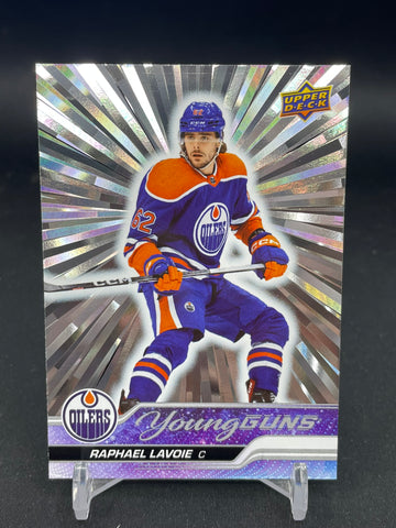 2023 UPPER DECK SERIES TWO - OUTBURST - YOUNG GUNS - R. LAVOIE - #499 - RC