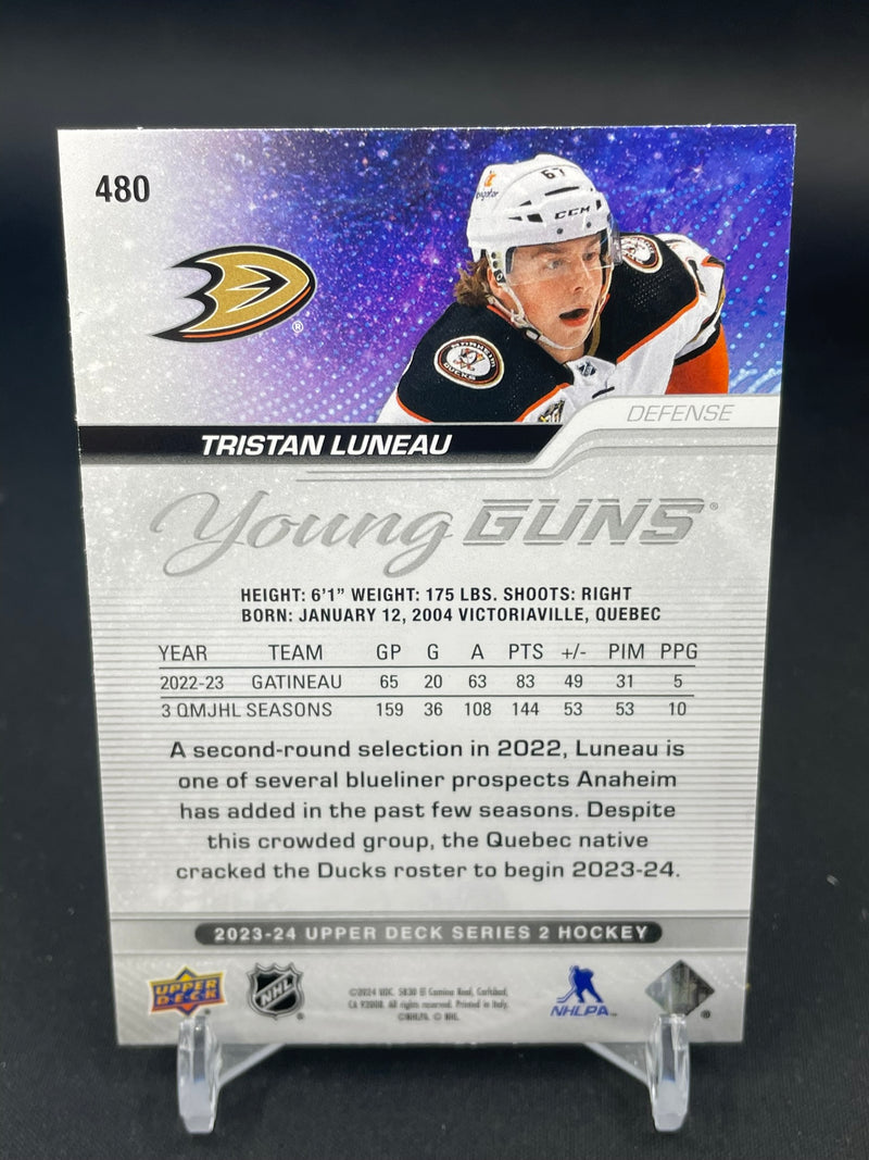 2023 UPPER DECK SERIES TWO - YOUNG GUNS - T. LUNEAU -