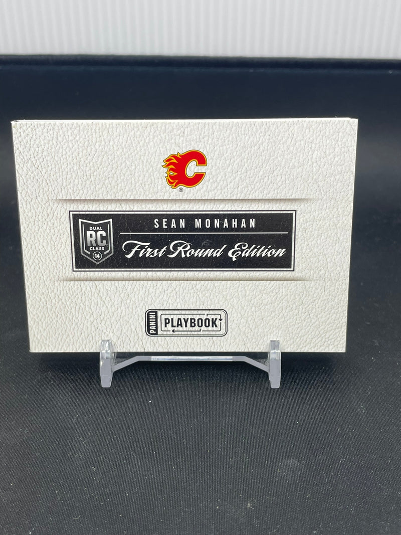 2013 PANINI PLAYBOOK - FIRST ROUND EDITION - BOOKLET - S. MONAHAN - RELIC - AUTOGRAPH - RC