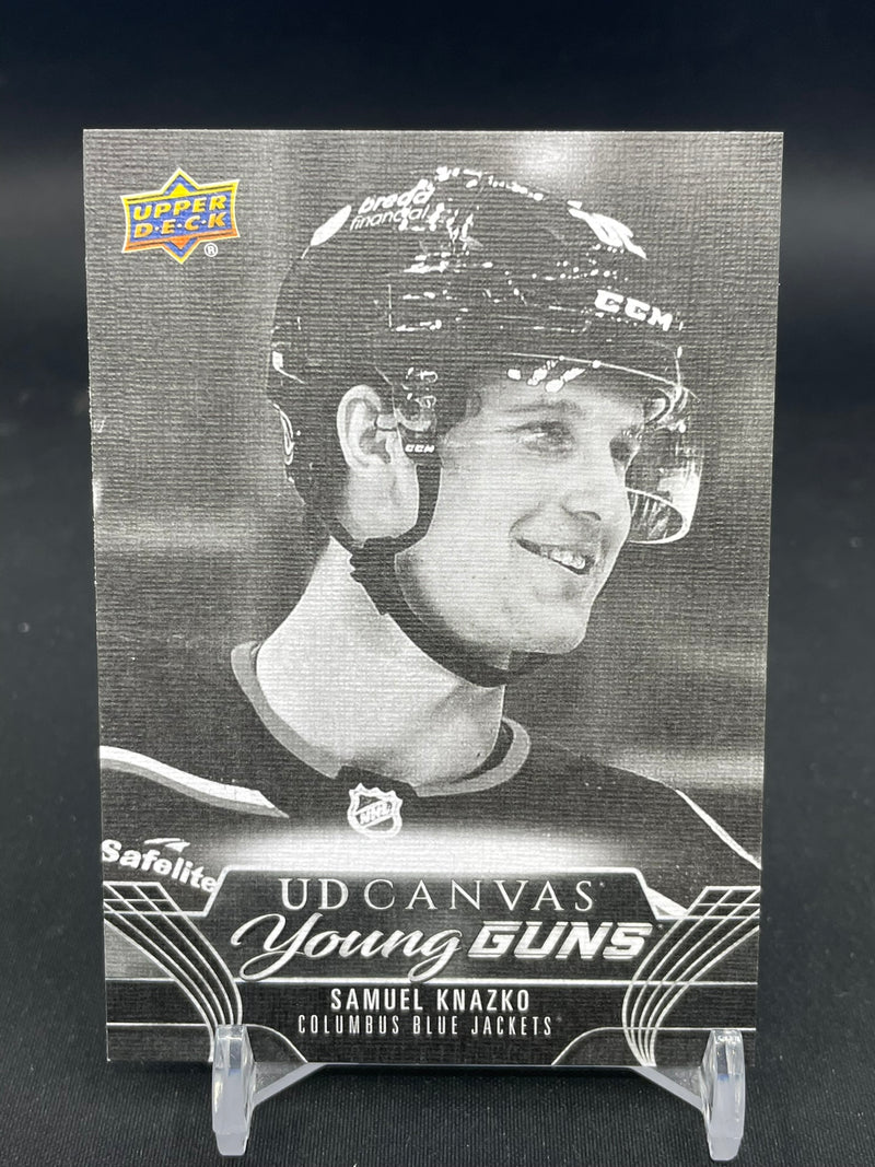 2023 UPPER DECK EXTENDED SERIES - B/W UD CANVAS YOUNG GUNS - S. KNAZKO -