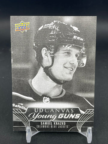 2023 UPPER DECK EXTENDED SERIES - B/W - UD CANVAS - YOUNG GUNS - S. KNAZKO - #C379 - RC