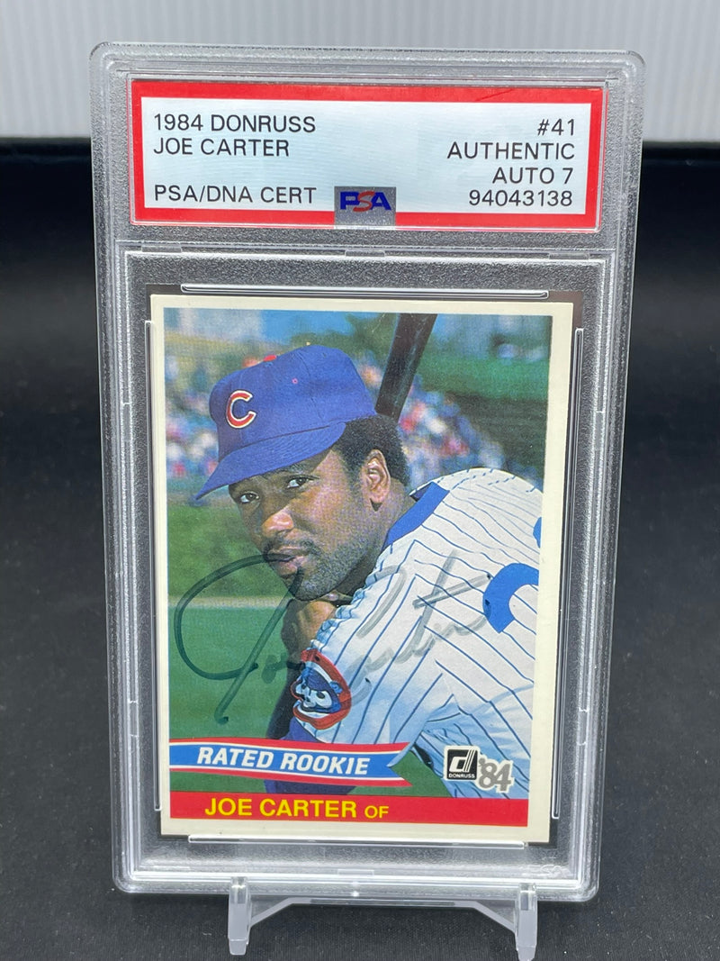 1984 DONRUSS - J. CARTER -