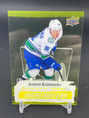 2023 UPPER DECK SERIES TWO - YELLOW HIGHLIGHTERS - A. KUZMENKO -
