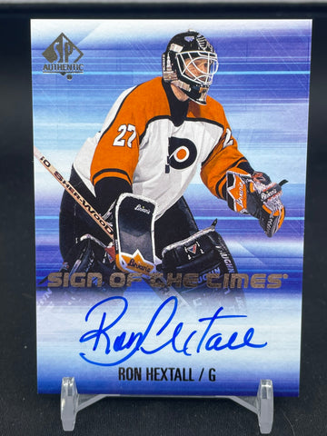 2015 UPPER DECK SP AUTHENTIC - SIGN OF THE TIMES - R. HEXTALL - #SOTT-RH - AUTOGRAPH