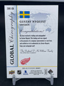 2015 UPPER DECK SP AUTHENTIC - GLOBAL CHIROGRAPHY - G. NYQUIST -