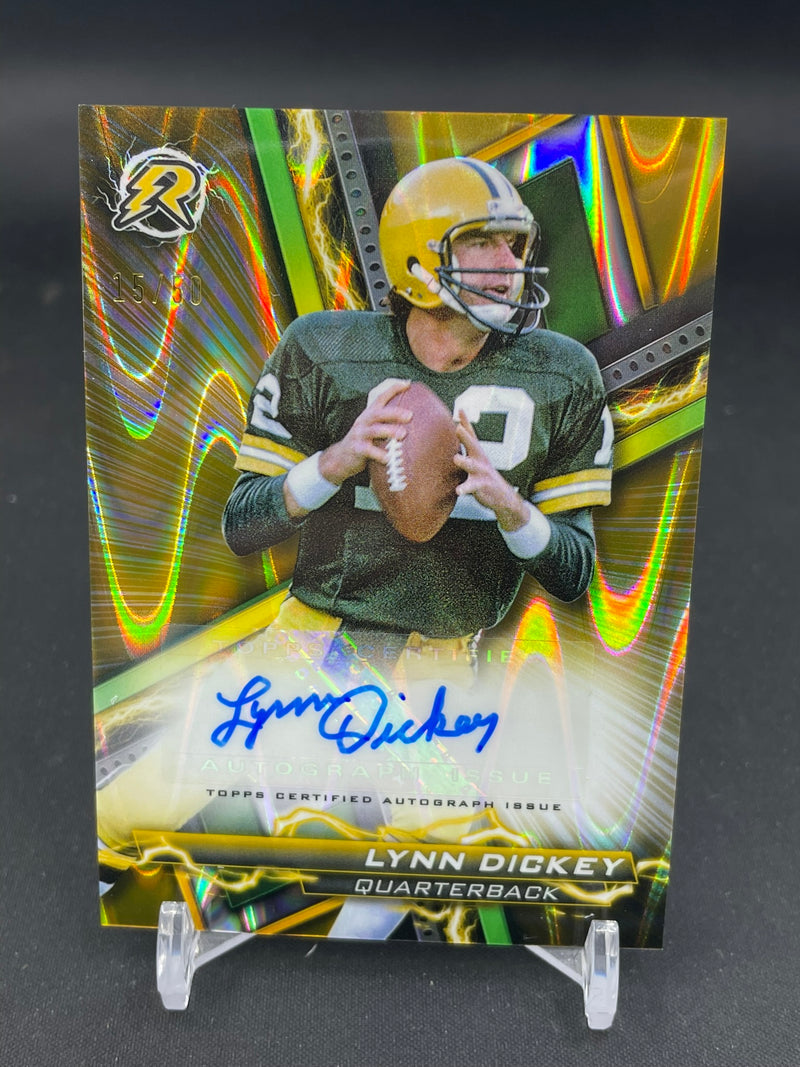 2023 TOPPS COMPOSITE - GOLD LAVA REFRACTOR - L. DICKLEY - #RA-LD - #'D/50 - AUTOGRAPH