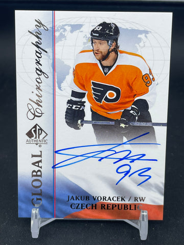 2015 UPPER DECK SP AUTHENTIC - GLOBAL CHIROGRAPHY - J. VORACEK - #CZE-JV - AUTOGRAPH