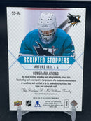 2015 UPPER DECK SP AUTHENTIC - SCRIPTED STOPPERS - A. IRBE -