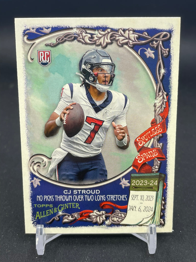 2023 TOPPS COMPOSITE - SPOTLESS SPANS - C. STROUD -