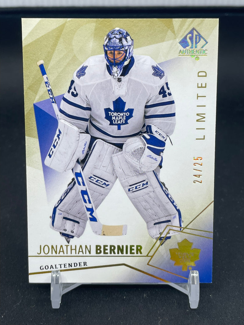 2015 UPPER DECK SP AUTHENTIC - GOLD - LIMITED - J. BERNIER - #65 - #'D/25