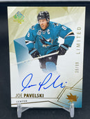 2015 UPPER DECK SP AUTHENTIC - LIMITED AUTOGRAPH - J. PAVELSKI - #16 - #'D/99 - AUTOGRAPH