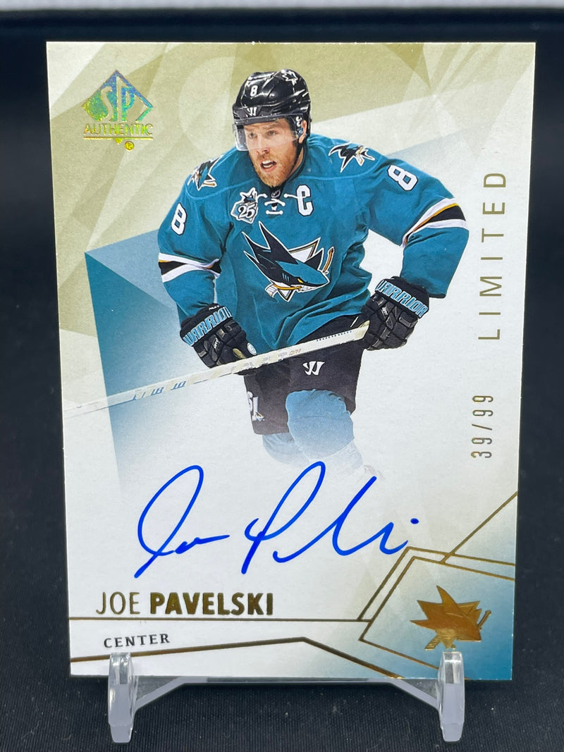 2015 UPPER DECK SP AUTHENTIC - LIMITED AUTOGRAPH - J. PAVELSKI - #16 - #'D/99 - AUTOGRAPH