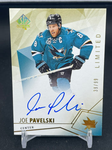 2015 UPPER DECK SP AUTHENTIC - LIMITED AUTOGRAPH - J. PAVELSKI - #16 - #'D/99 - AUTOGRAPH