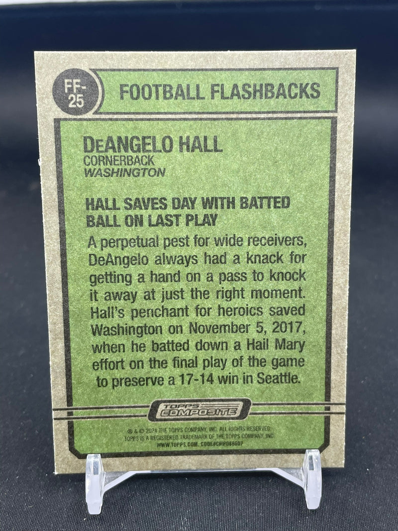 2023 TOPPS COMPOSITE - FOOTBALL FLASHBACKS - D. HALL -