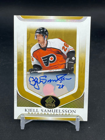 2020 UPPER DECK SP SIGNATURE EDITION LEGENDS - K. SAMUELSSON - #102 - AUTOGRAPH