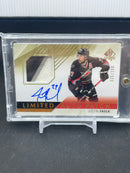 2015 UPPER DECK SP AUTHENTIC - LIMITED AUTO PATCH - J. FAULK - #33 - #'D/100 - RELIC - AUTOGRAPH