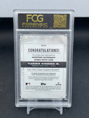 2022 TOPPS INCEPTION - JUMBO PATCH AUTO - V. GUERRERO JR. - #IAJP-VGJ - #'D/125 - RELIC - AUTOGRAPH - FCG 10