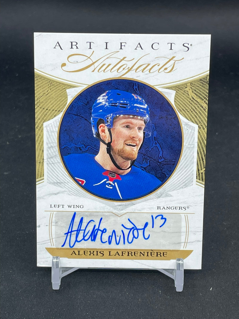 2020 UPPER DECK ARTIFACTS - AUTOFACTS - A. LAFRENIERE -
