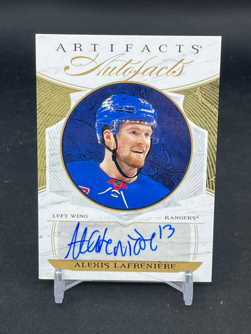 2020 UPPER DECK ARTIFACTS - AUTOFACTS - A. LAFRENIERE - #AF-AL - AUTOGRAPH
