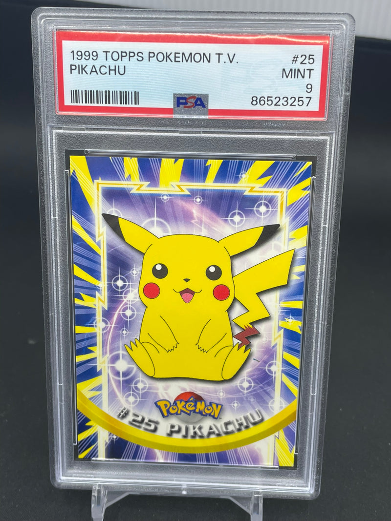 1999 TOPPS POKEMON TV - PIKACHU -