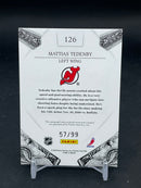 2010 PANINI CROWN ROYALE - ROOKIE SILHOUETTE - M. TEDENBY - #126 - #'D/99 - RELIC - AUTOGRAPH - RC