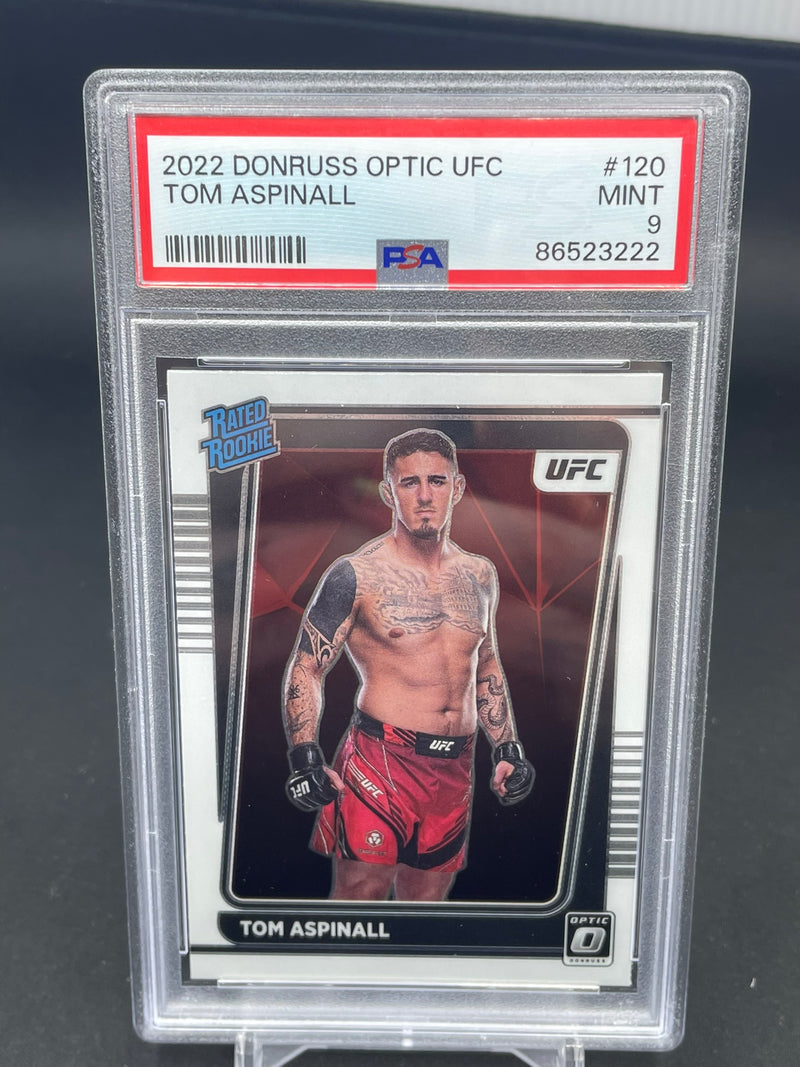 2022 PANINI DONRUSS OPTIC UFC - RATED ROOKIE - T. ASPINALL -