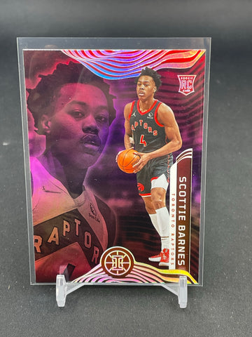 2021 PANINI ILLUSIONS - PINK TROPHY - S. BARNES - #154 - RC