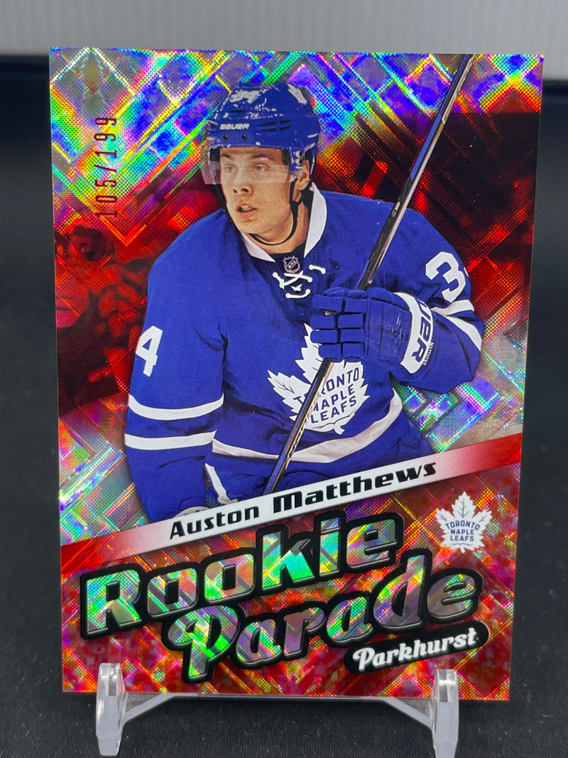 2016 UPPER DECK PARKHURST - RED - ROOKIE PARADE - A. MATTHEWS - #RP33 - #'D/199 - RC