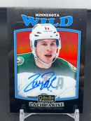 2016 UPPER DECK O-PEE-CHEE PLATINUM - BLACK RAINBOW AUTO - Z. PARISE -